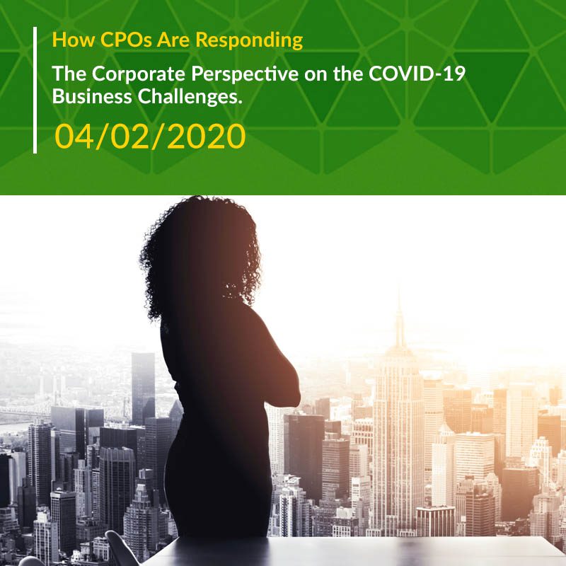 April 2, 2020
For its third weekly virtual Town Hall in the ongoing health emergency, NMSDC invites you to join us on Thursday, April 2, for an essential discussion – “How CPOs Are Responding: The Corporate Perspective on the COVID-19 Business Challenges.”