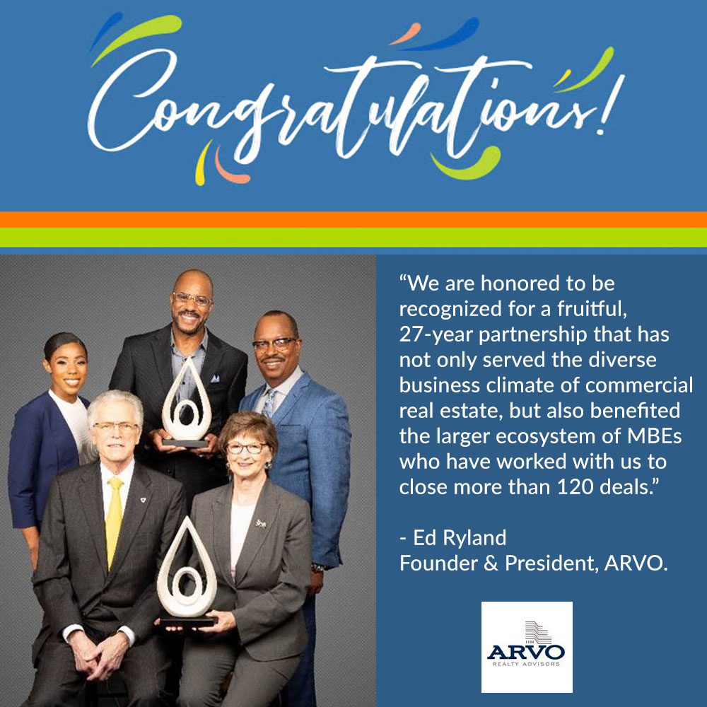 Joint-Venture Partnership Honored: ARVO Realty Advisors, Cushman & Wakefield