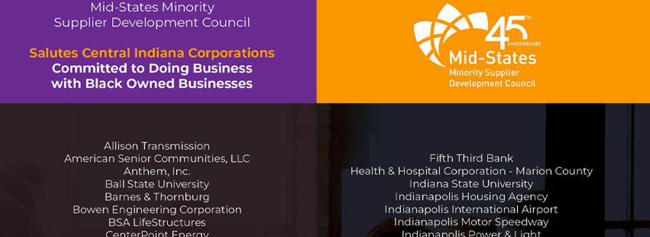 Mid-States MSDC Recognizes Corporations Spending With Black Businesses