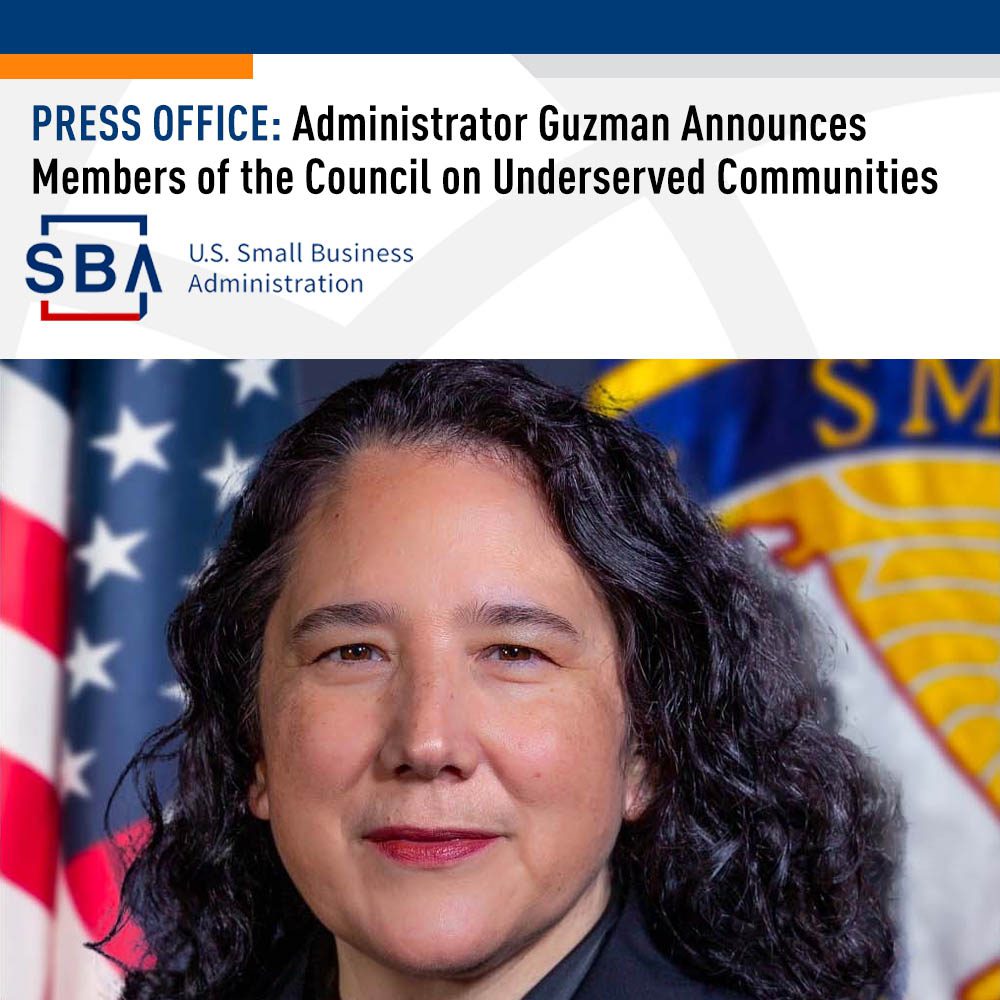 U.S. Small Business Administrator Isabella Casillas Guzman named Ying McGuire, CEO and President of the National Minority Supplier Development Council (NMSDC), to serve on the reconvened Council on Underserved Communities (CUC) authorized under the Federal Advisory Committee Act (FACA).