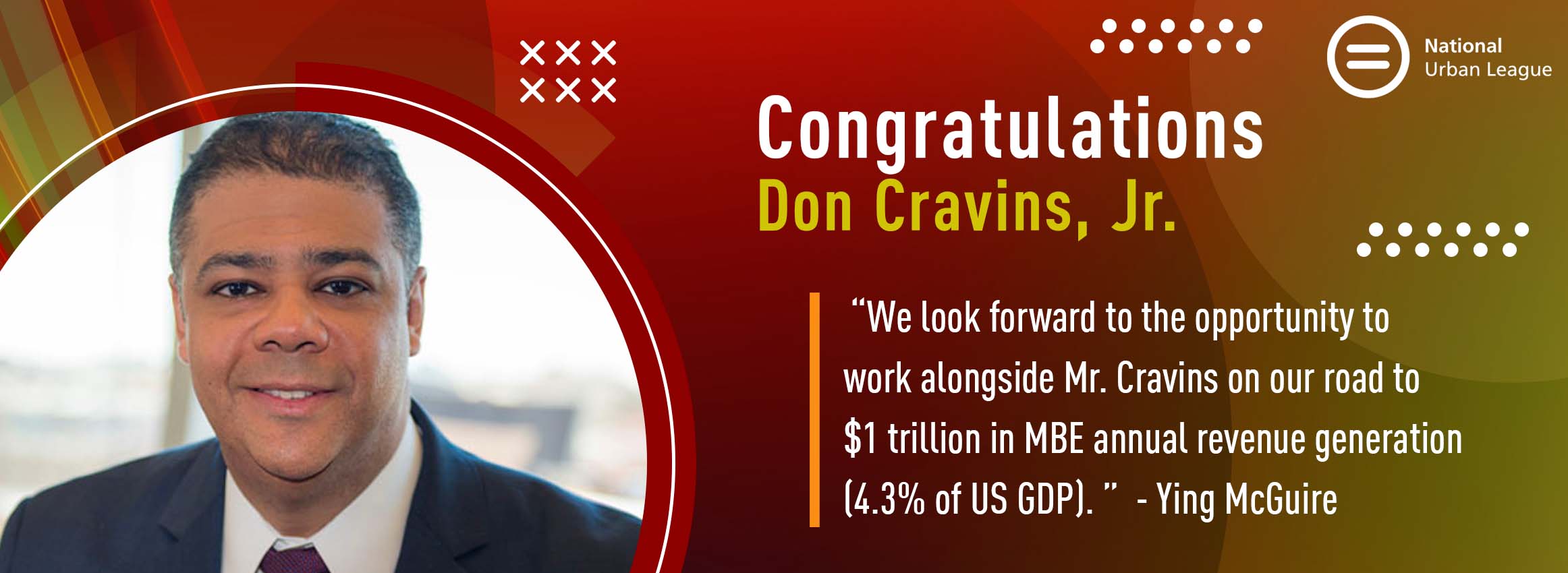 Don Cravins, Jr. Nominated As The First Under Secretary of Commerce for Minority Business Development