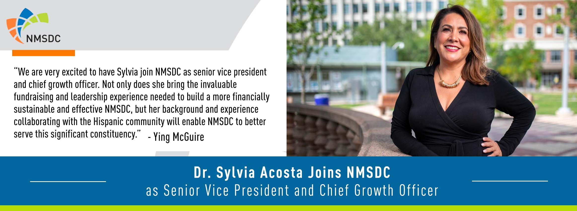 Dr. Sylvia Acosta Joins NMSDC