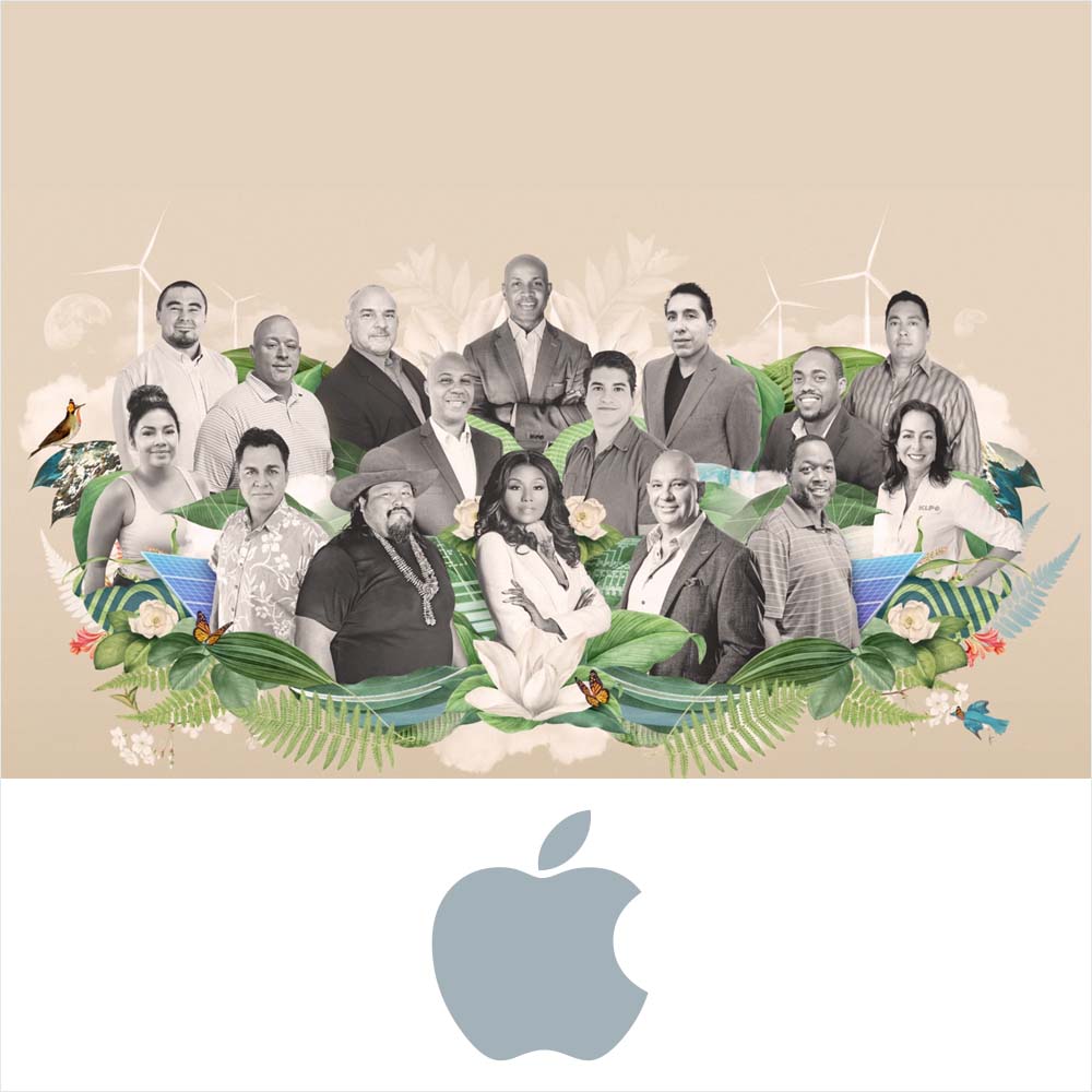 Sixteen Black-, Hispanic/Latinx-, and Indigenous-owned green technology and clean energy businesses are joining Apple’s second Impact Accelerator, part of the company’s Racial Equity and Justice Initiative.