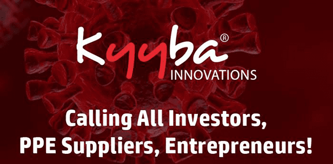 Here’s a call to all investors, PPE suppliers and entrepreneurs/importers - Kyyba Innovations will be aggregating all medical supplies from other countries faster and in a more effective way. These supplies will then be delivered structurally to all hospital systems in Michigan and any place in the US where there is a shortage.