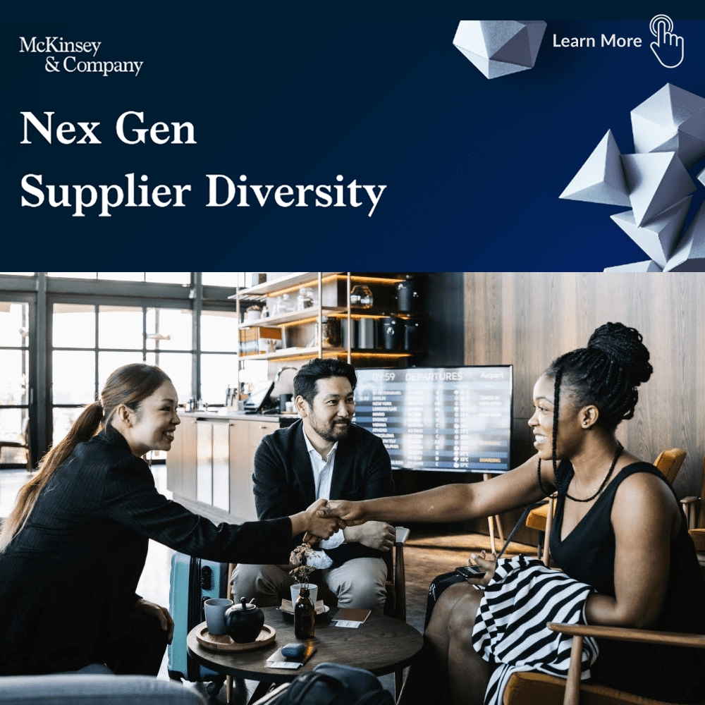 The latest McKinsey report offers a perspective on ways to close the gap. Expand diversity among your suppliers—and add value to your organization, discusses the current state of corporate programs, the economic and social impact of supplier diversity programs, and actions companies and minority-owned businesses can take to fuel growth going forward.