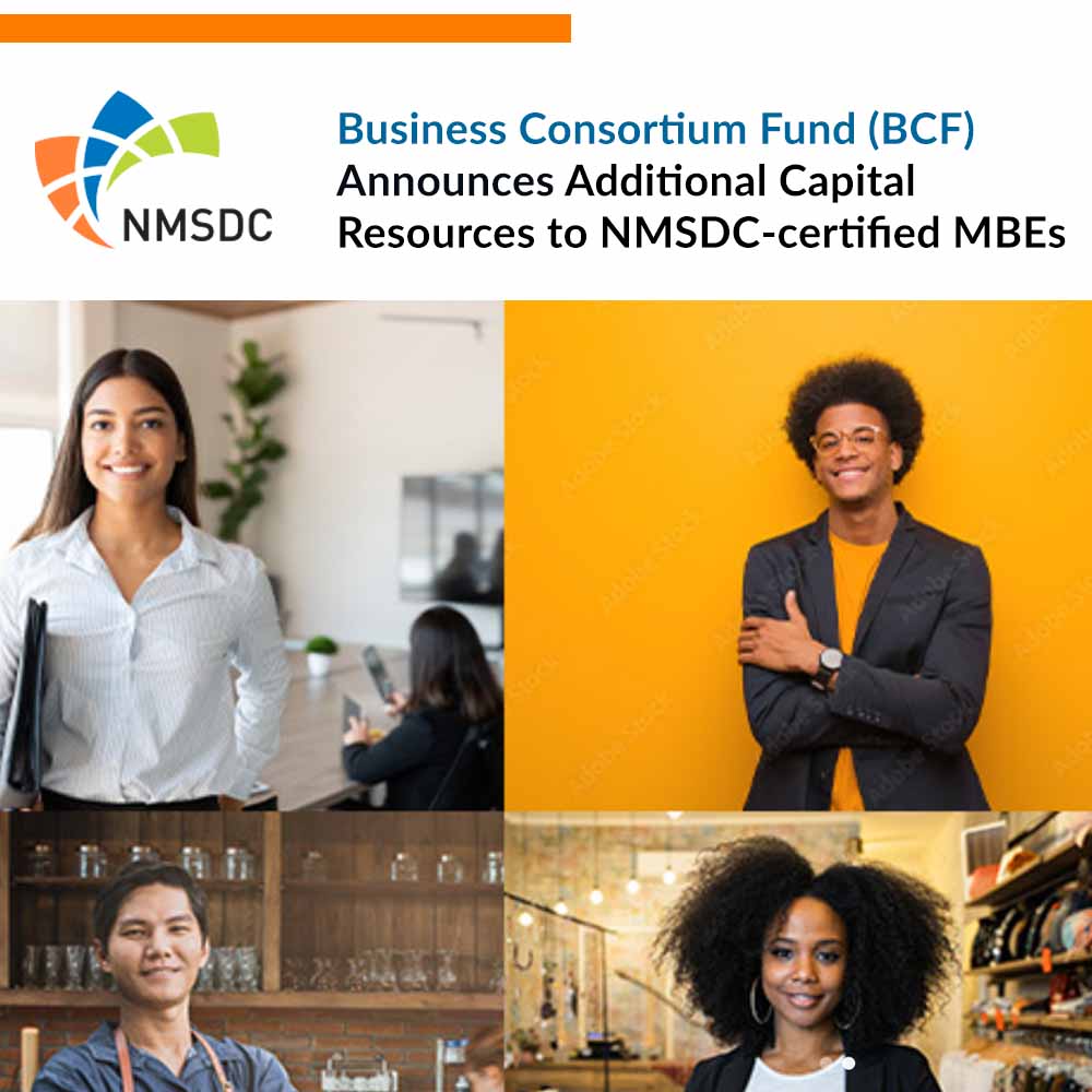 Business Consortium Fund Announces New Capital for Minority Business Enterprises