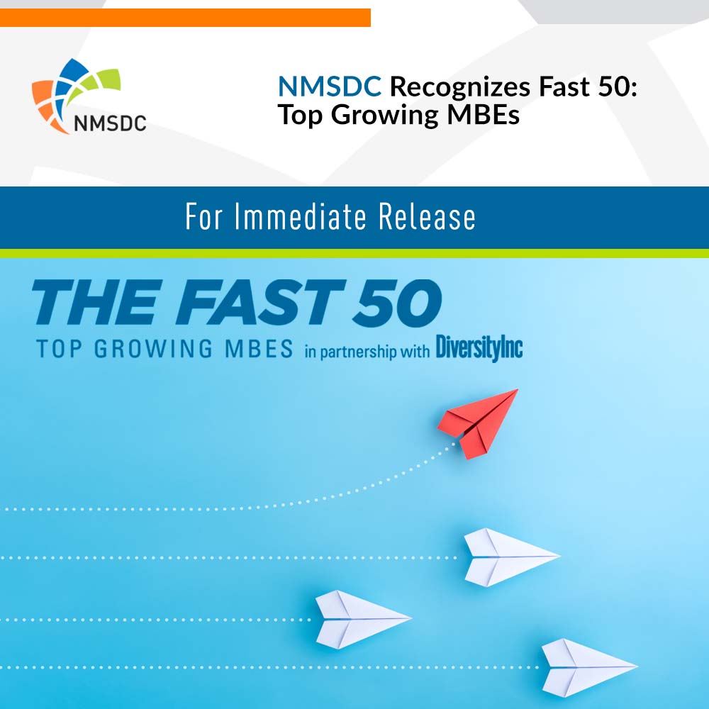 NMSDC Recognizes Fast 50: Top Growing MBEs