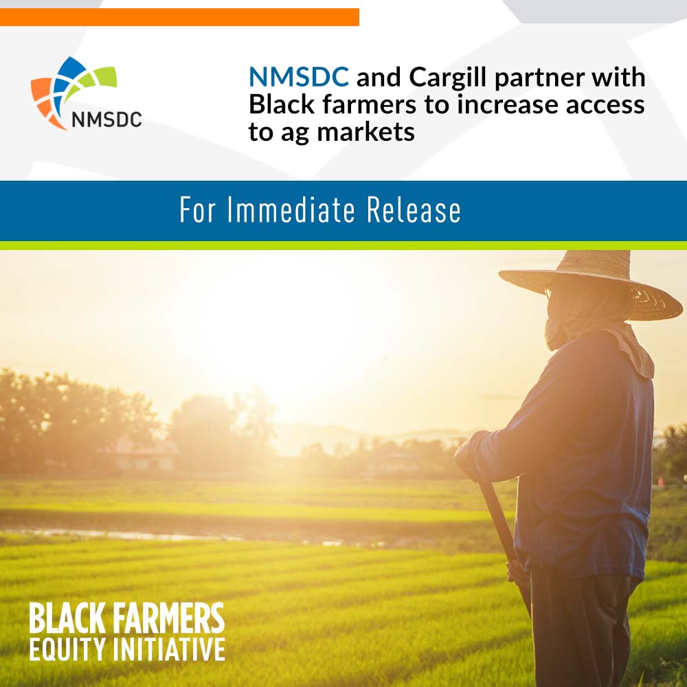 NMSDC and Cargill partner with Black farmers to increase access to ag markets