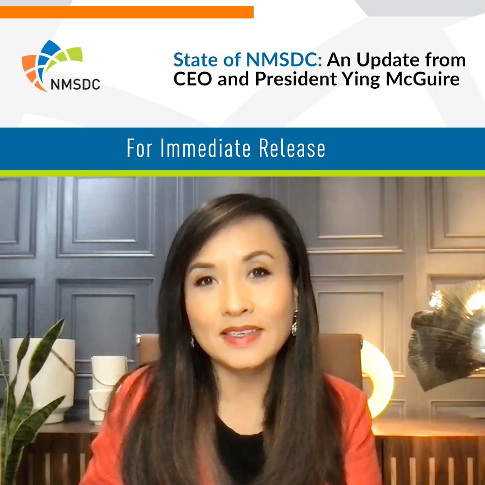 State of NMSDC: An Update from CEO and President Ying McGuire