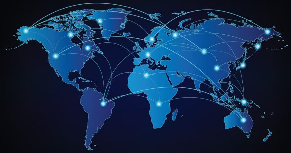 International Map Header Image