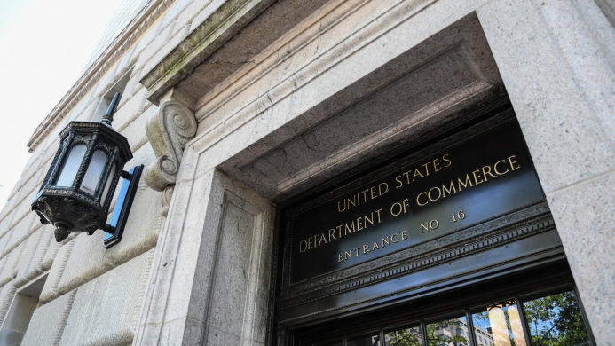ハーバート・フーバー米商務省ビル正面